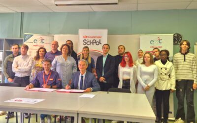 Signature de la convention de partenariat avec Boulanger