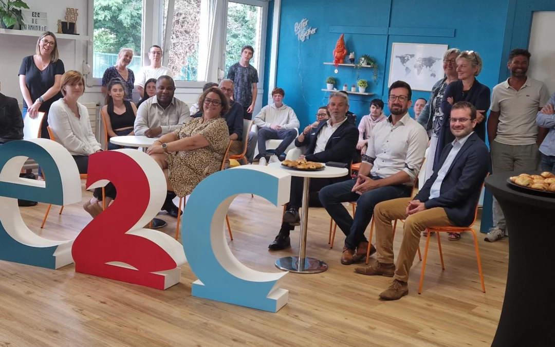 Inauguration salle de pause