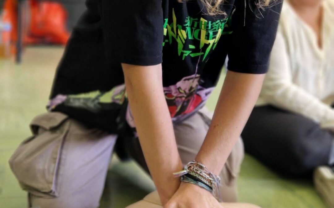 Formation PSC1 : les stagiaires de l’E2C Normandie formés aux gestes de premiers secours